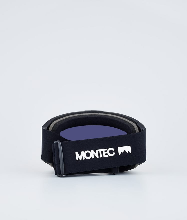 Montec Scope 2022 Skibrille Black/Ruby Red Mirror