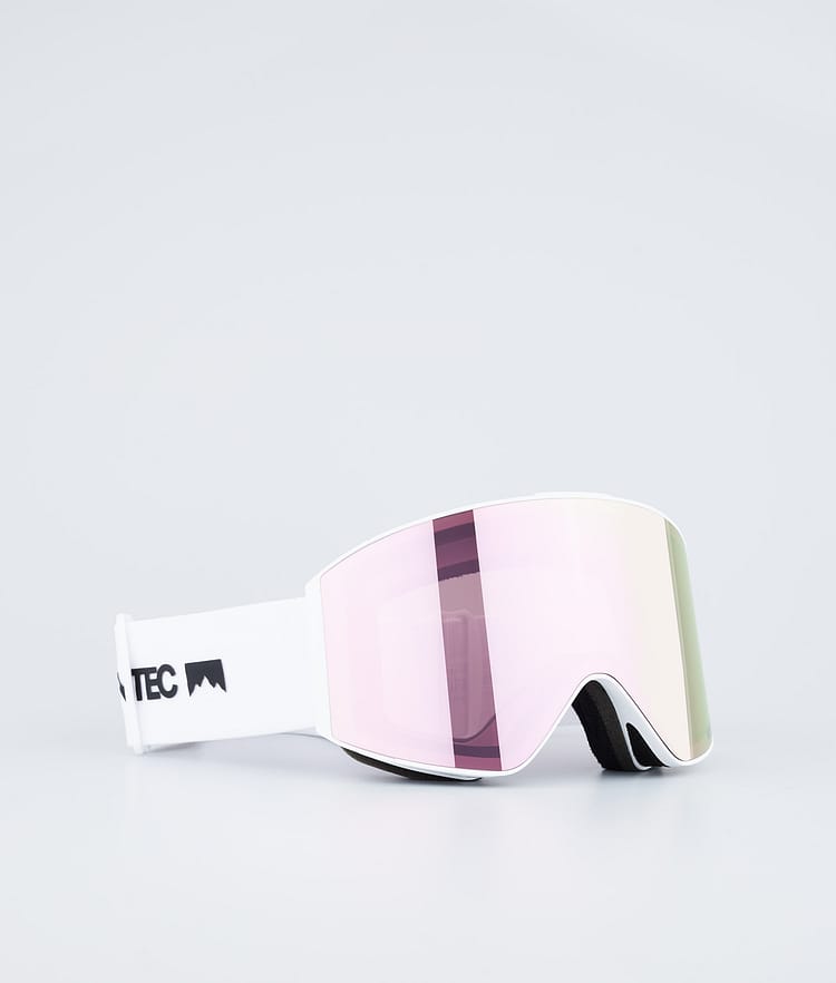 Montec Scope 2022 Skibrille White/Rose Mirror