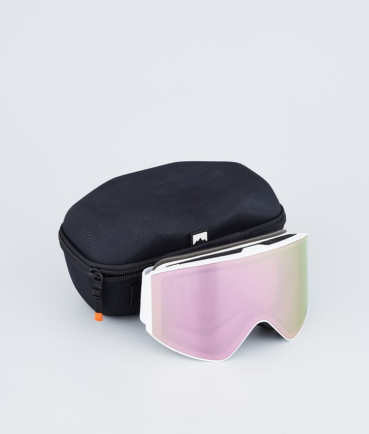 Montec Scope 2022 Skibrille White/Rose Mirror