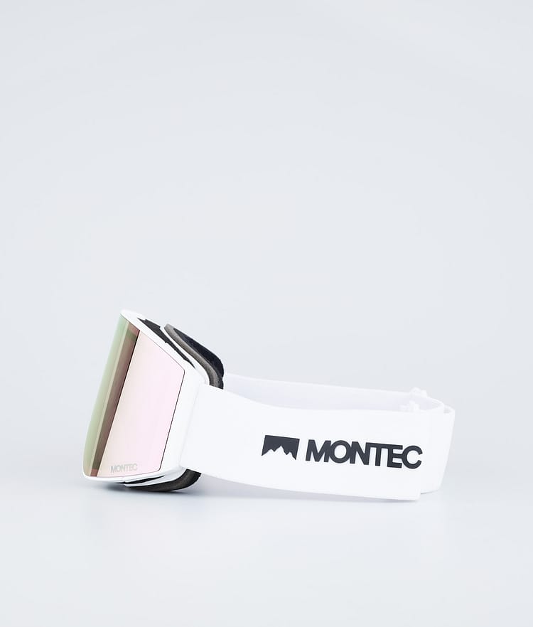 Montec Scope 2022 Skibrille White/Rose Mirror