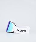 Montec Scope 2022 Skibrille White/Tourmaline Green Mirror