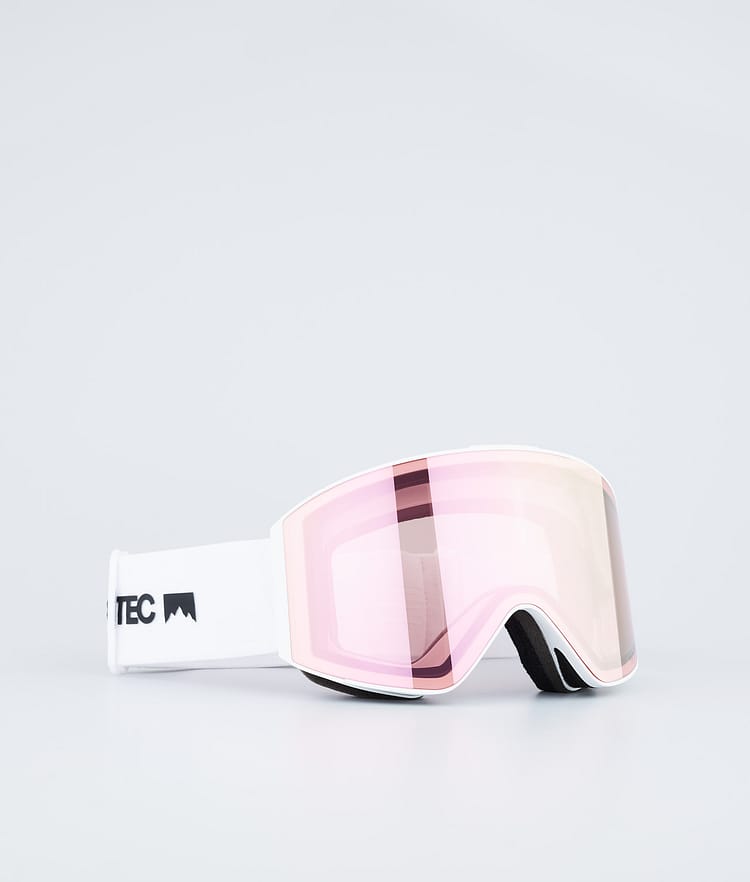 Montec Scope 2022 Skibrille White/Pink Sapphire Mirror