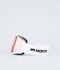 Montec Scope 2022 Skibrille White/Pink Sapphire Mirror