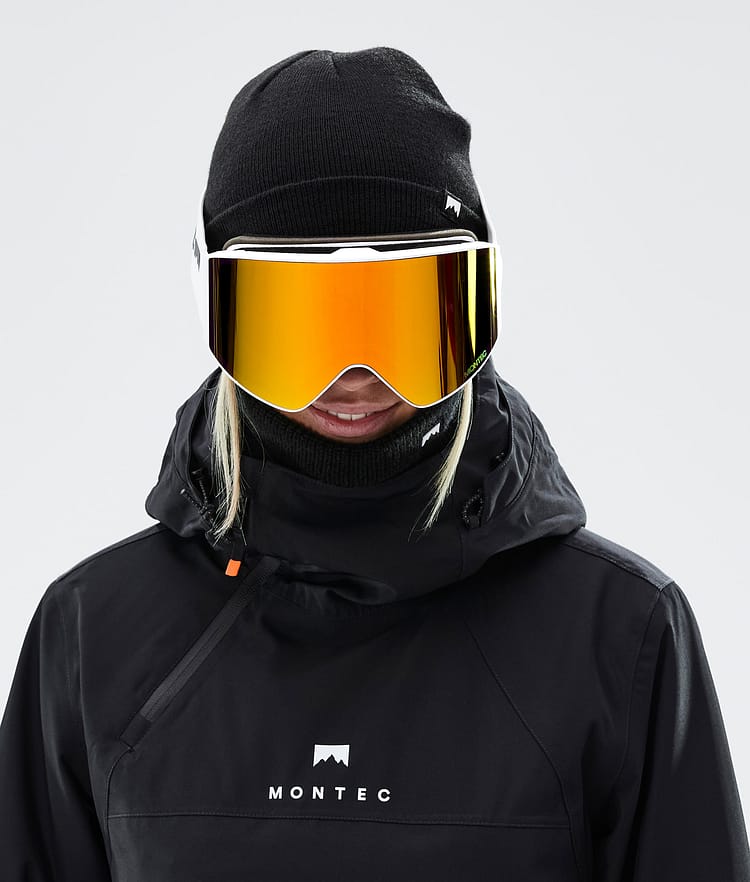 Montec Scope 22 Skibrille White/Ruby Red Mirror, Bild 3 von 6