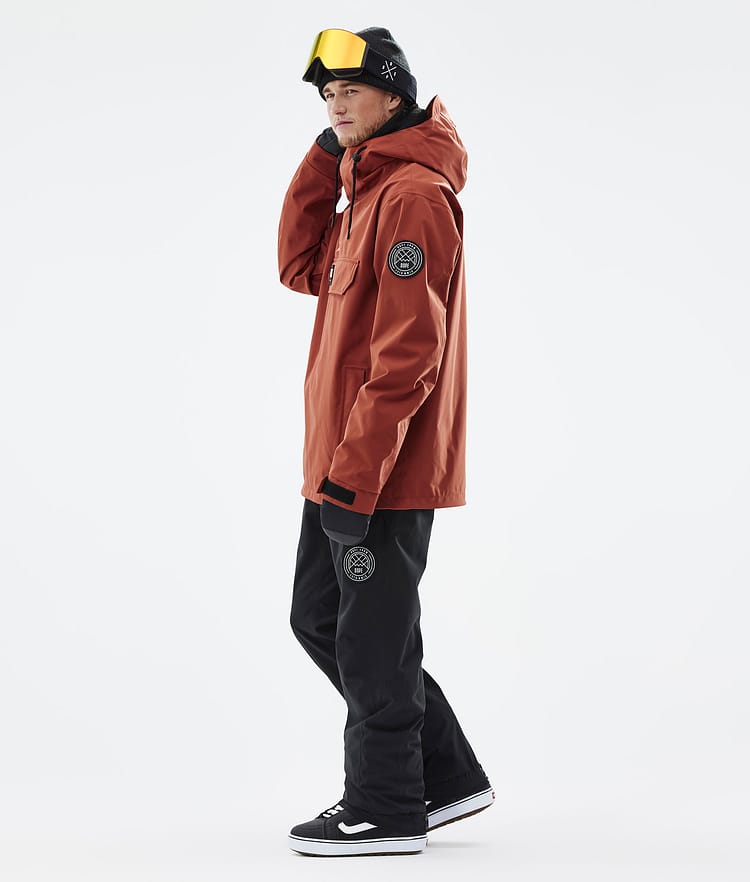 Dope Blizzard 22 Snowboardjacke Herren Rust, Image 4 of 9