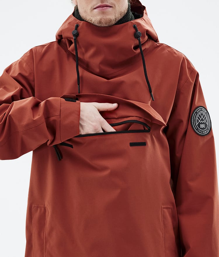 Dope Blizzard 22 Snowboardjacke Herren Rust, Image 9 of 9