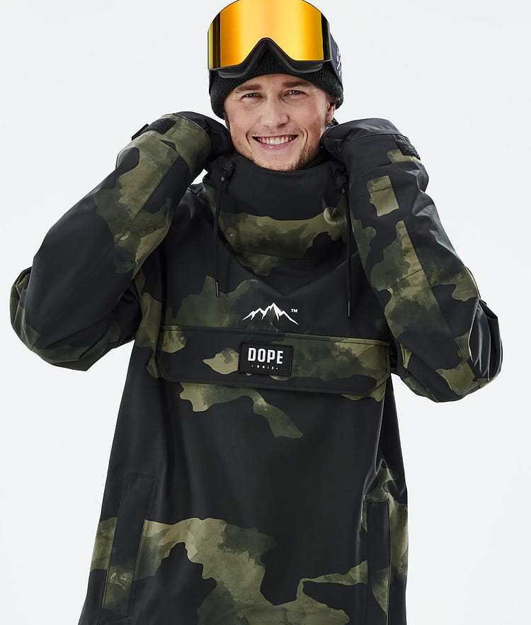 Dope Blizzard 2022 Snowboardjacke Herren Green Camo, Bild 2 von 9