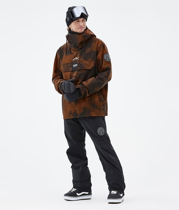 Dope Blizzard 22 Snowboardjacke Herren Smudge Orange, Image 3 of 9