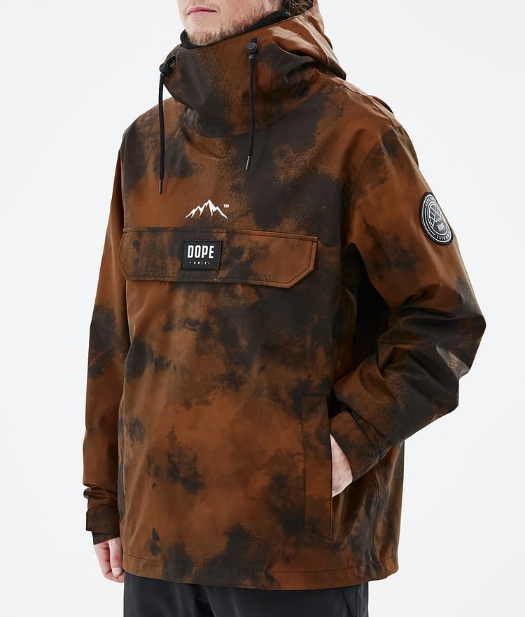 Dope Blizzard 22 Snowboardjacke Herren Smudge Orange, Image 8 of 9