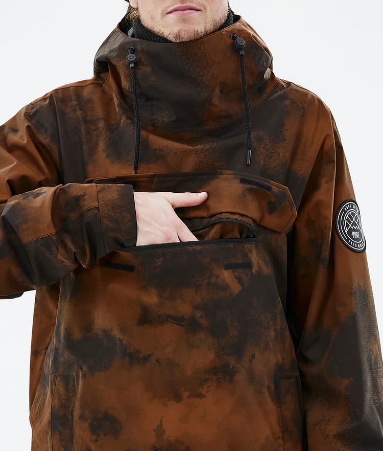 Dope Blizzard 22 Snowboardjacke Herren Smudge Orange, Image 9 of 9