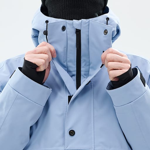 Halber Reißverschluss mit doppelter Schutzleiste Hauptdetailproduktbild,