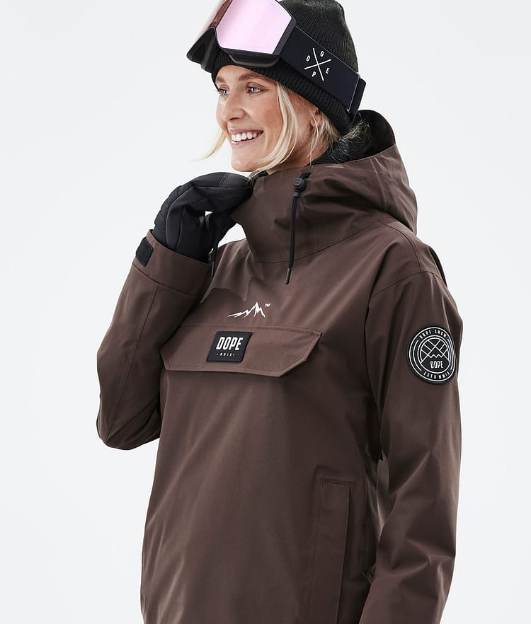 Dope Blizzard W 22 Snowboardjacke Damen Brown, Image 2 of 9