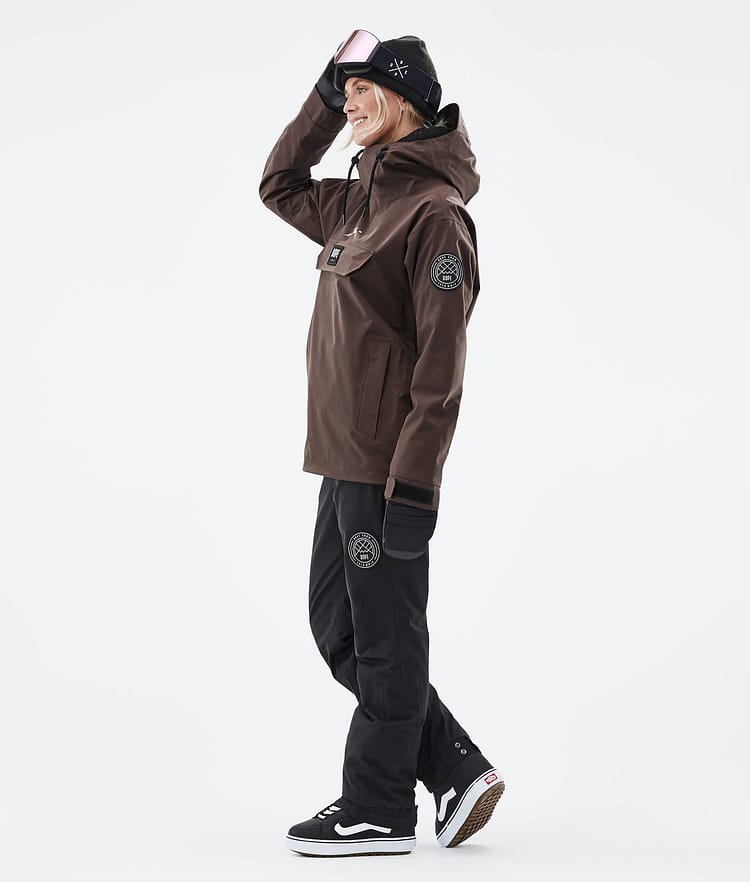 Dope Blizzard W 22 Snowboardjacke Damen Brown, Image 4 of 9