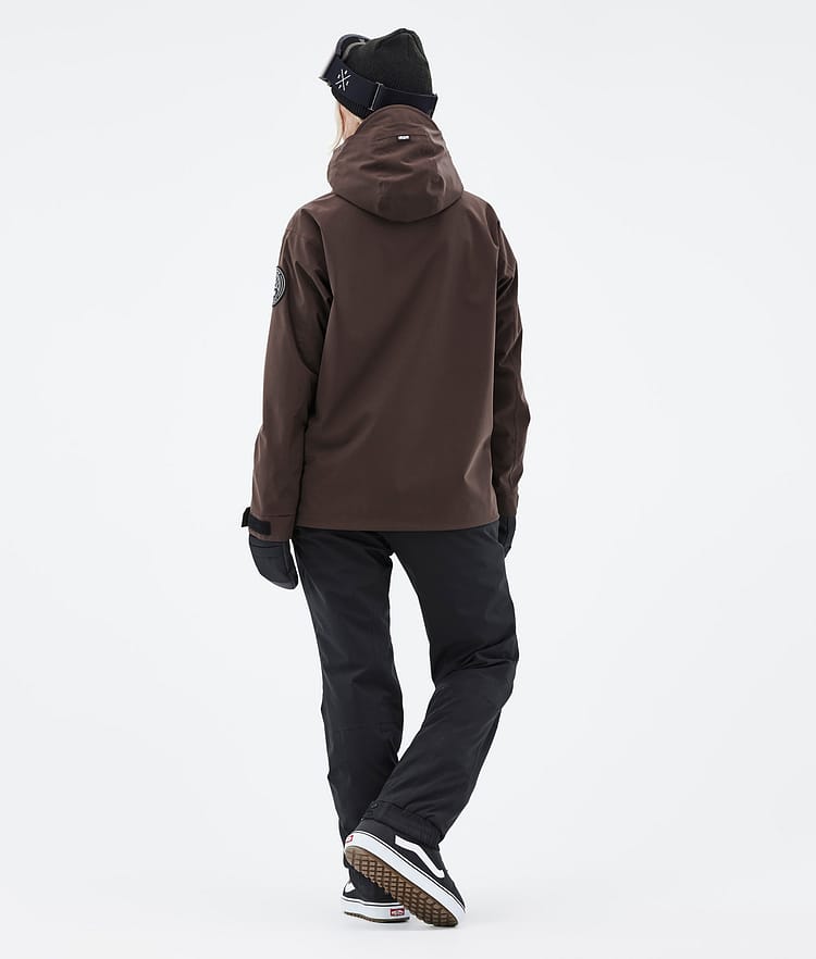 Dope Blizzard W 22 Snowboardjacke Damen Brown, Image 5 of 9