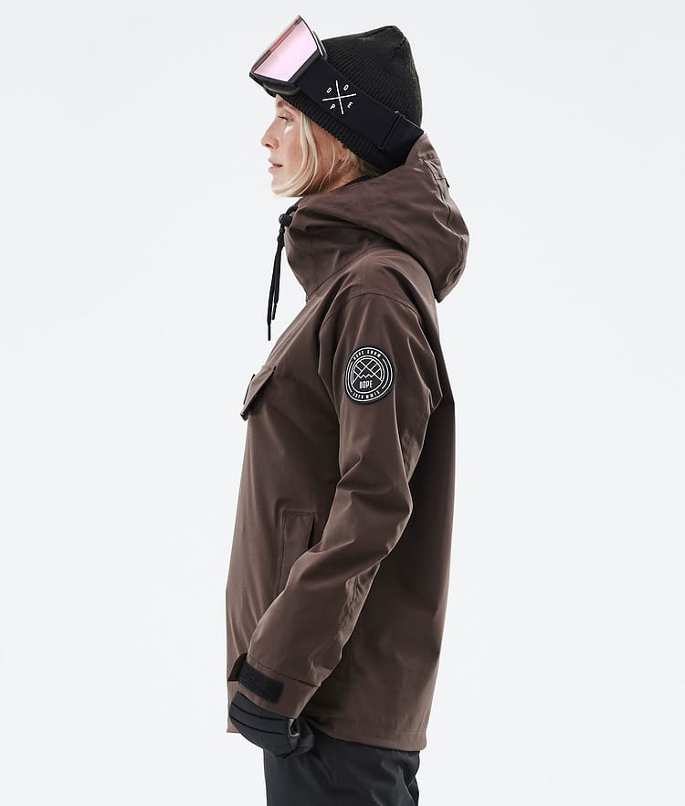 Dope Blizzard W 22 Snowboardjacke Damen Brown, Image 6 of 9