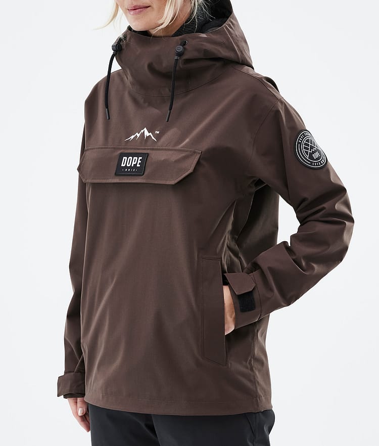 Dope Blizzard W 22 Snowboardjacke Damen Brown, Image 8 of 9