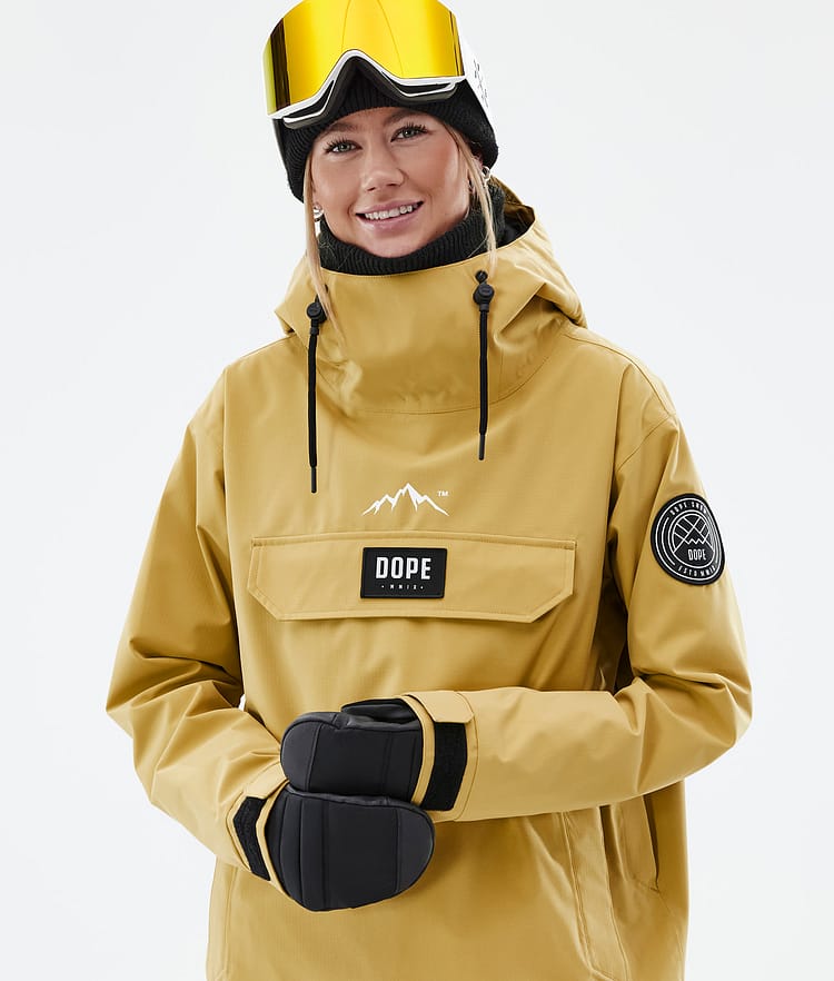 Dope Blizzard W 22 Skijacke Damen Ochre, Image 2 of 9