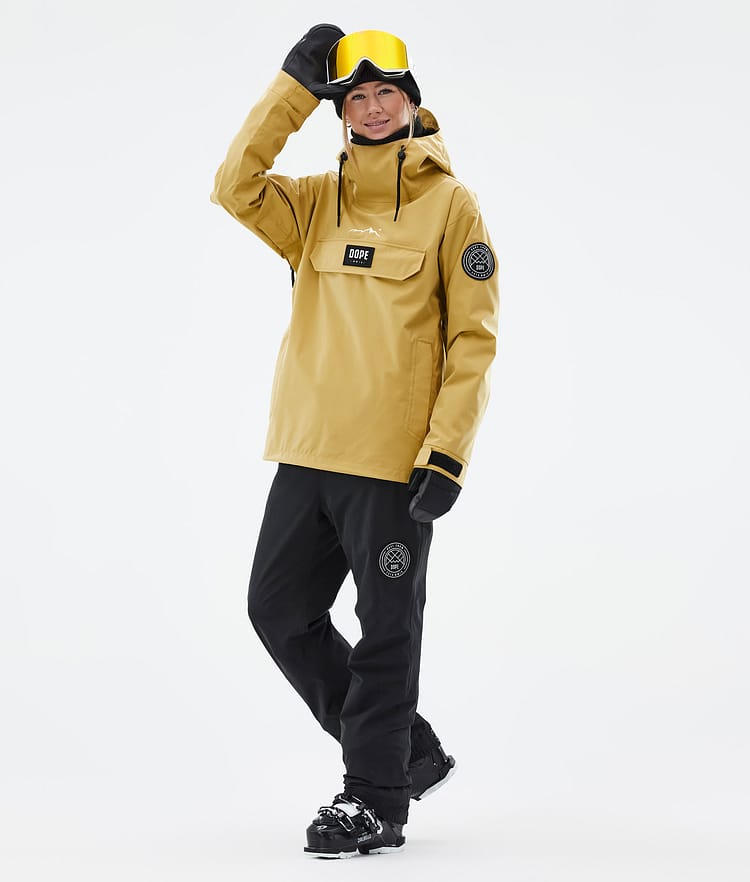 Dope Blizzard W 22 Skijacke Damen Ochre, Image 3 of 9