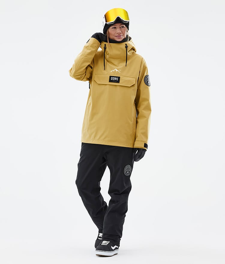 Dope Blizzard W 22 Snowboardjacke Damen Ochre, Image 3 of 9