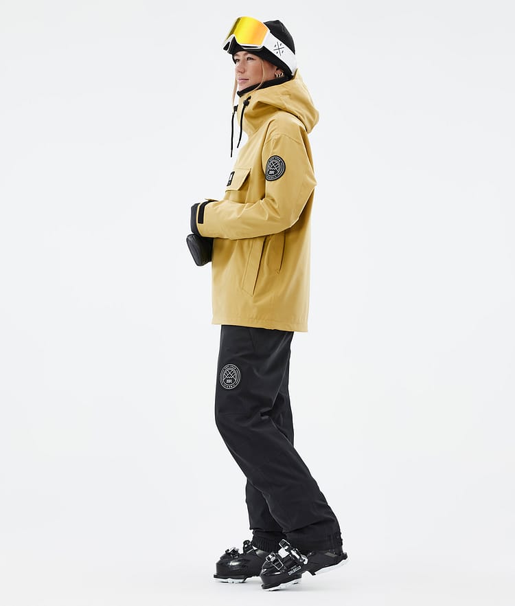 Dope Blizzard W 22 Skijacke Damen Ochre, Image 4 of 9