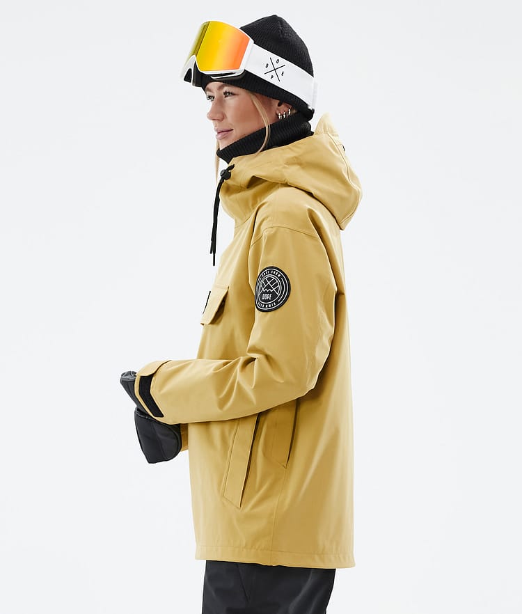 Dope Blizzard W 22 Snowboardjacke Damen Ochre, Image 6 of 9