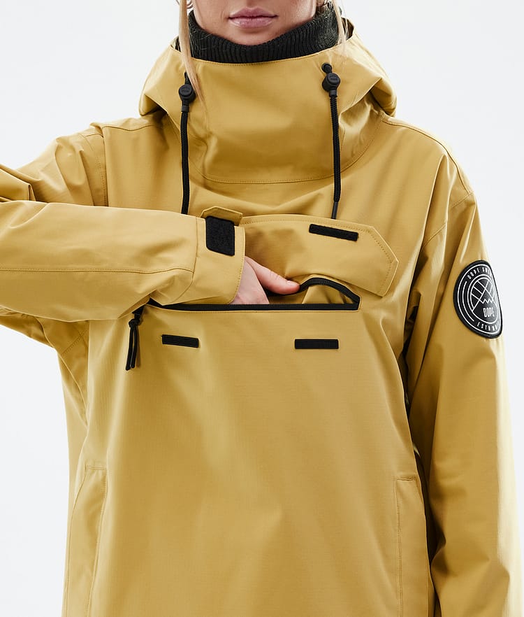 Dope Blizzard W 22 Snowboardjacke Damen Ochre, Image 9 of 9