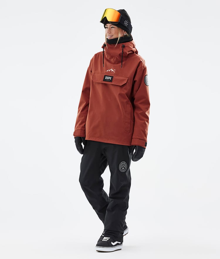 Dope Blizzard W 22 Snowboardjacke Damen Rust, Image 3 of 9
