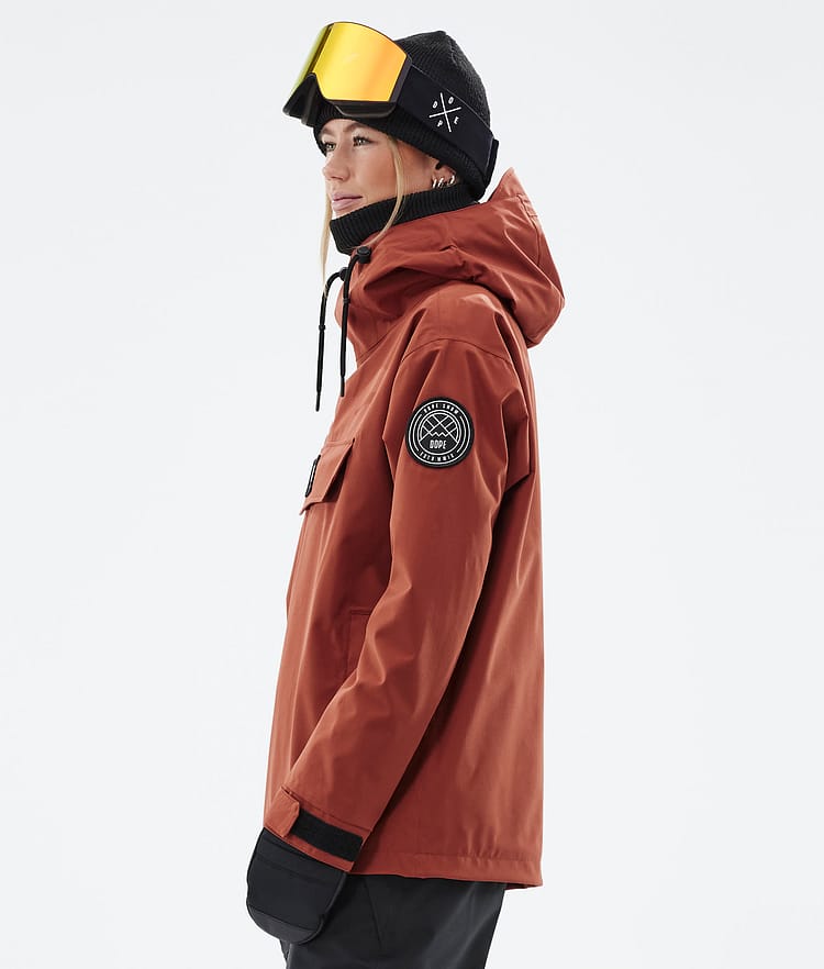 Dope Blizzard W 22 Snowboardjacke Damen Rust, Image 6 of 9