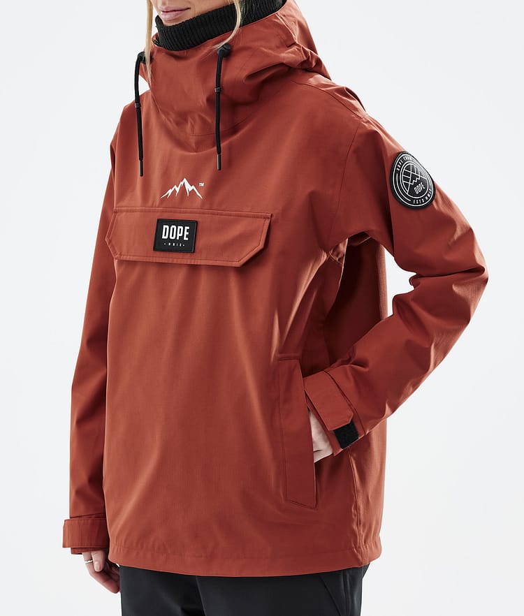 Dope Blizzard W 22 Snowboardjacke Damen Rust, Image 8 of 9