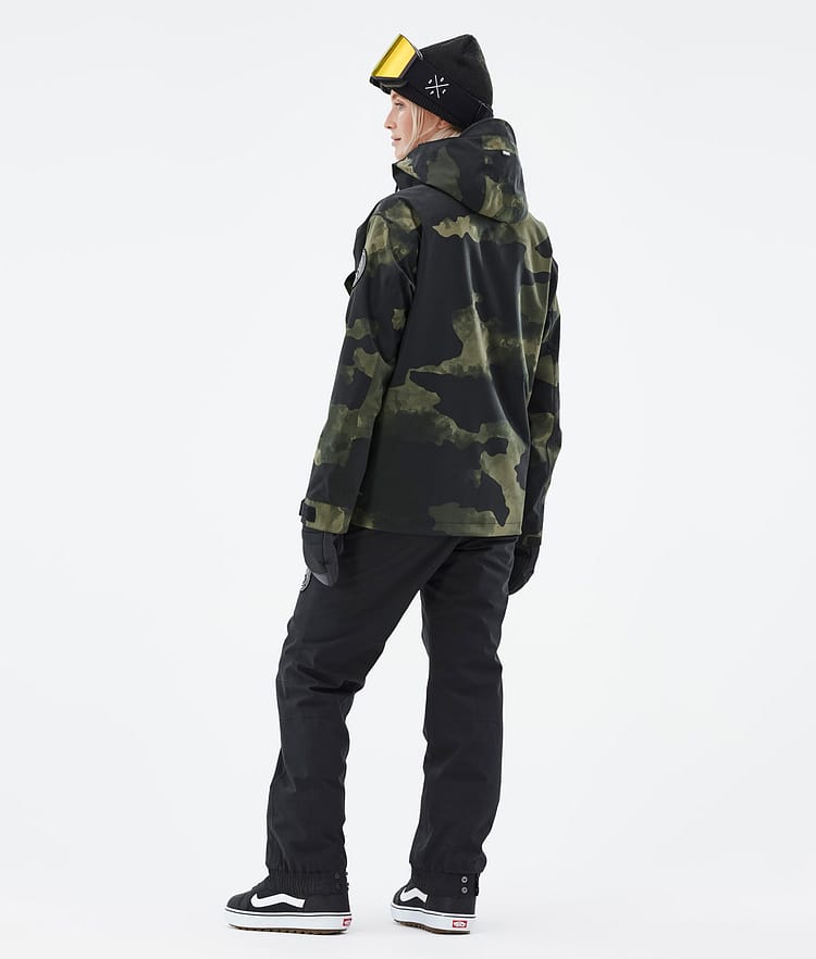 Dope Blizzard W 22 Snowboardjacke Damen Green Camo, Image 5 of 9