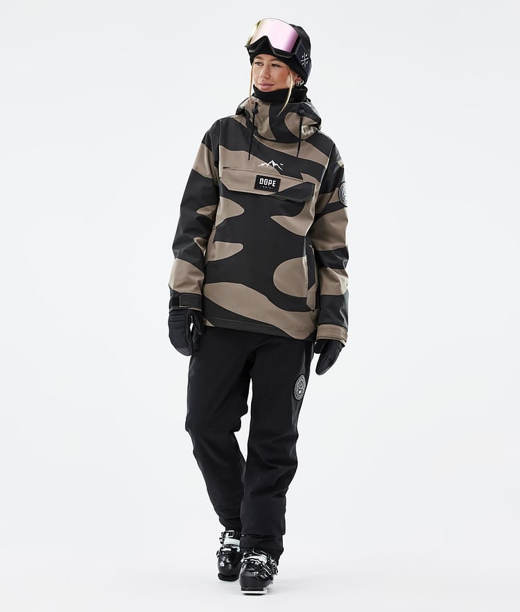 Dope Blizzard W 2022 Skijacke Damen Pangea Walnut, Image 3 of 9