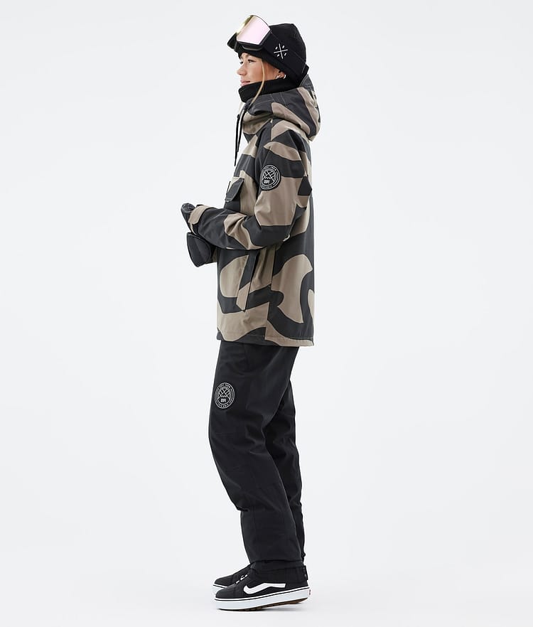 Dope Blizzard W 2022 Snowboardjacke Damen Pangea Walnut, Bild 4 von 9