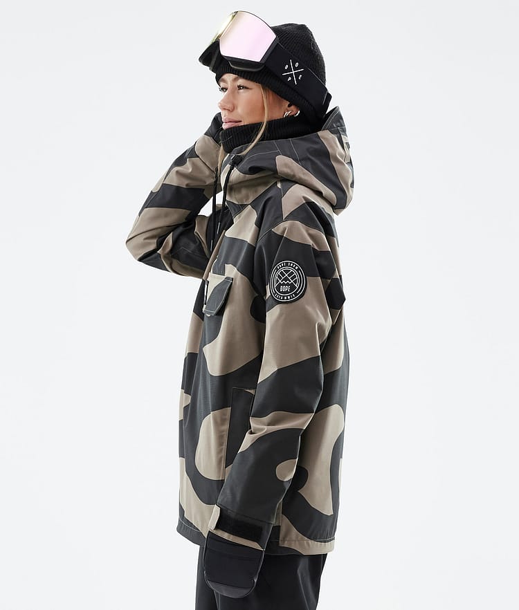 Dope Blizzard W 2022 Skijacke Damen Pangea Walnut