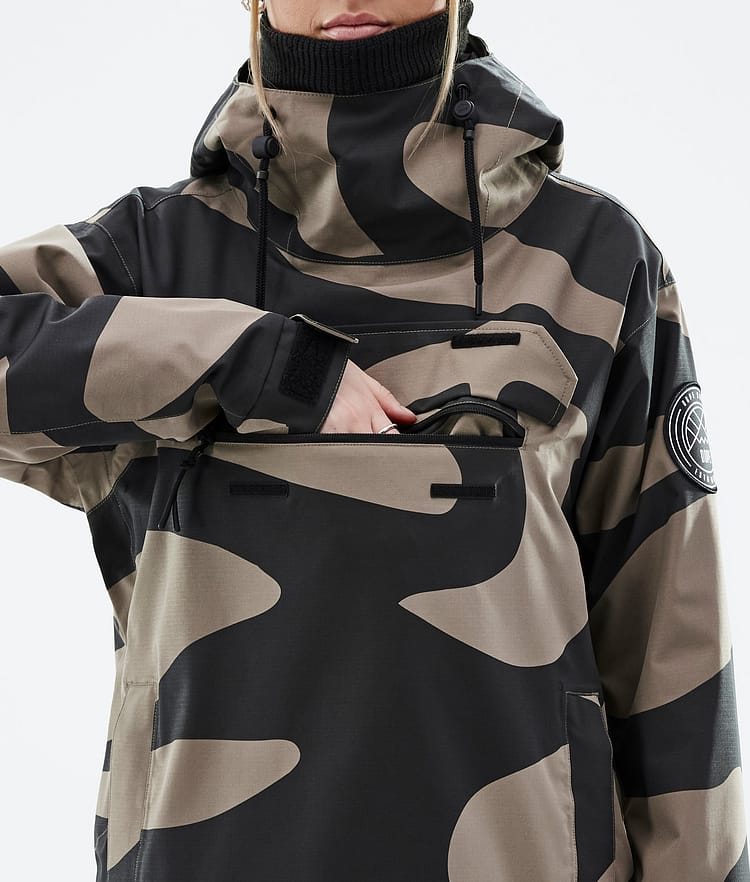 Dope Blizzard W 2022 Skijacke Damen Pangea Walnut, Image 9 of 9