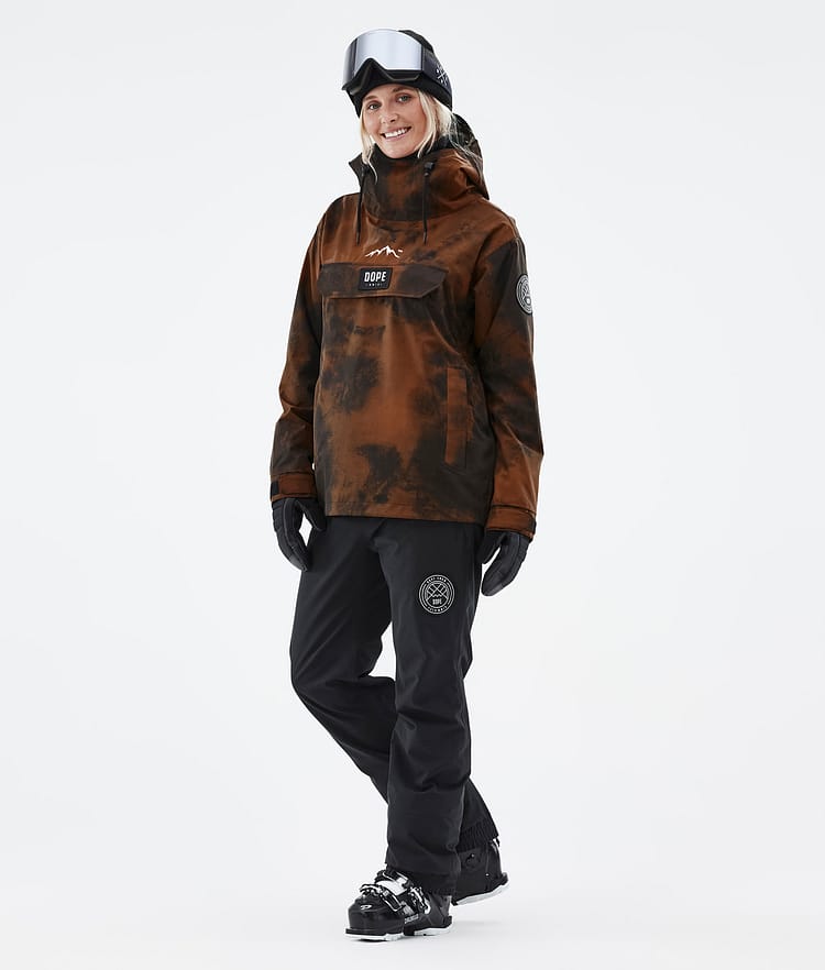 Dope Blizzard W 22 Skijacke Damen Smudge Orange, Image 3 of 9