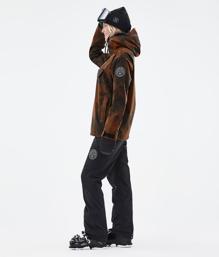Dope Blizzard W 22 Skijacke Damen Smudge Orange, Image 4 of 9