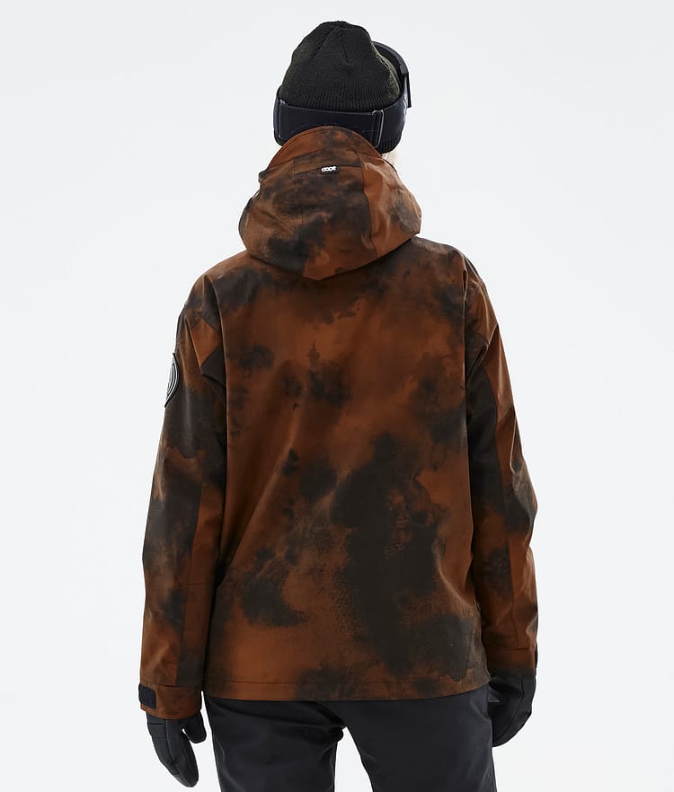 Dope Blizzard W 22 Skijacke Damen Smudge Orange, Image 7 of 9
