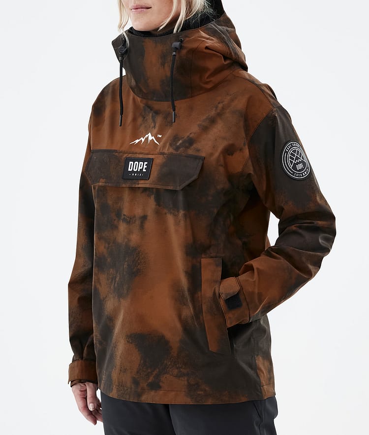 Dope Blizzard W 22 Skijacke Damen Smudge Orange, Image 8 of 9