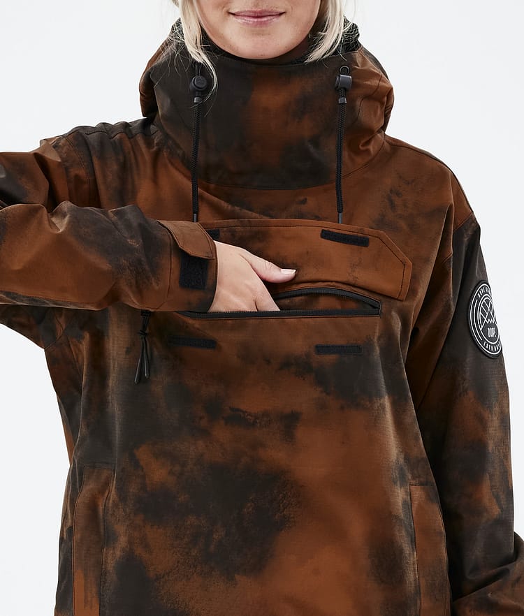 Dope Blizzard W 22 Skijacke Damen Smudge Orange, Image 9 of 9