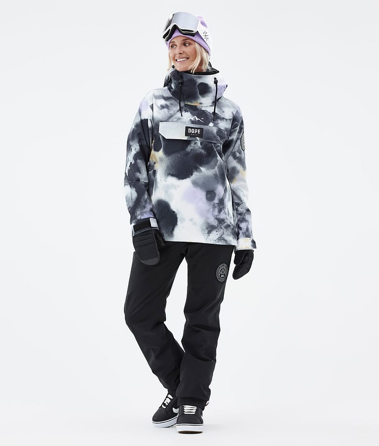 Dope Blizzard W 22 Snowboardjacke Damen Tiedye Black Purple, Image 3 of 9