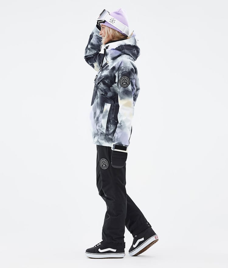 Dope Blizzard W 22 Snowboardjacke Damen Tiedye Black Purple, Image 4 of 9