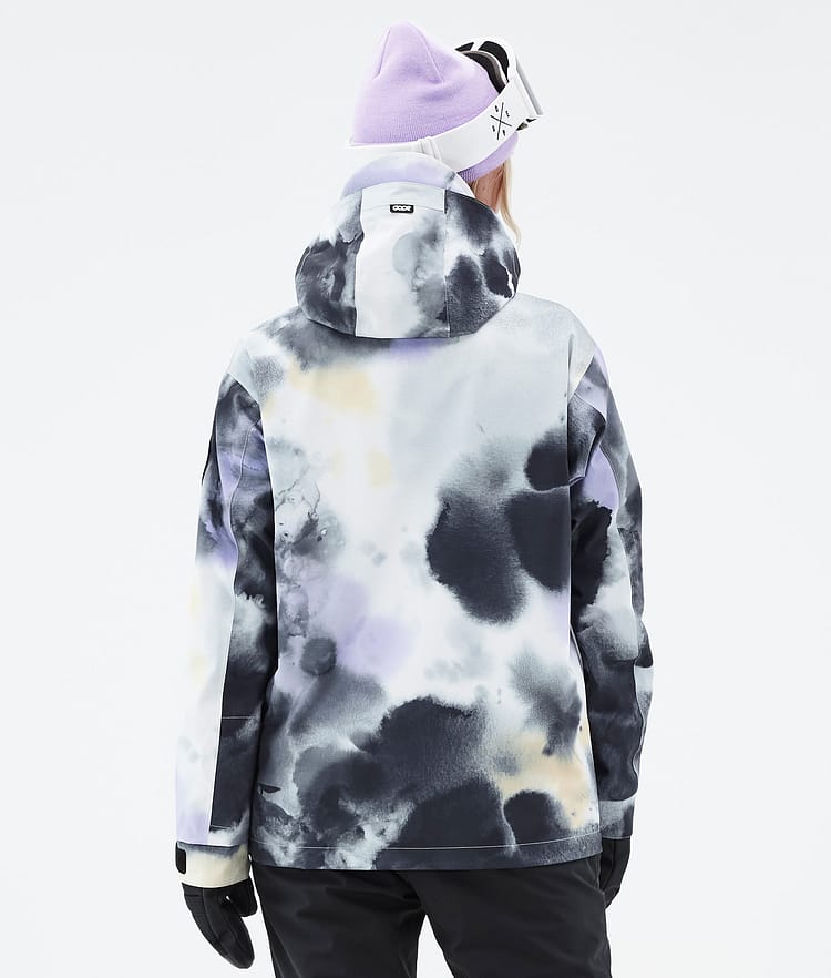 Dope Blizzard W 22 Snowboardjacke Damen Tiedye Black Purple, Image 7 of 9