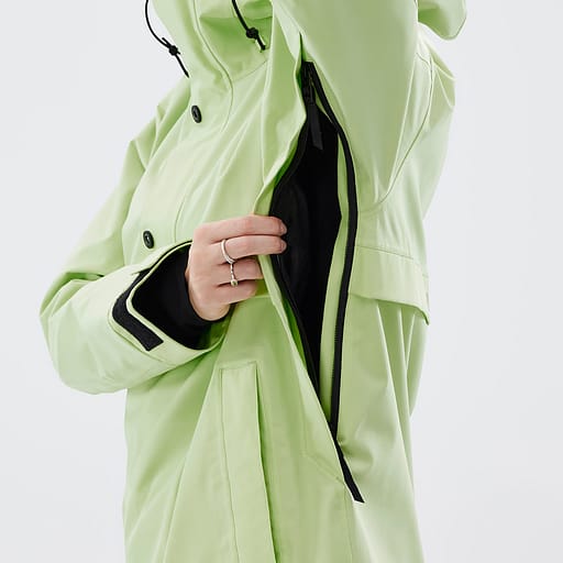 Unterarmbelüftung mit Reißverschluss Hauptdetailproduktbild,