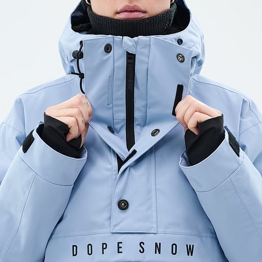 Halber Reißverschluss mit doppelter Schutzleiste Hauptdetailproduktbild,