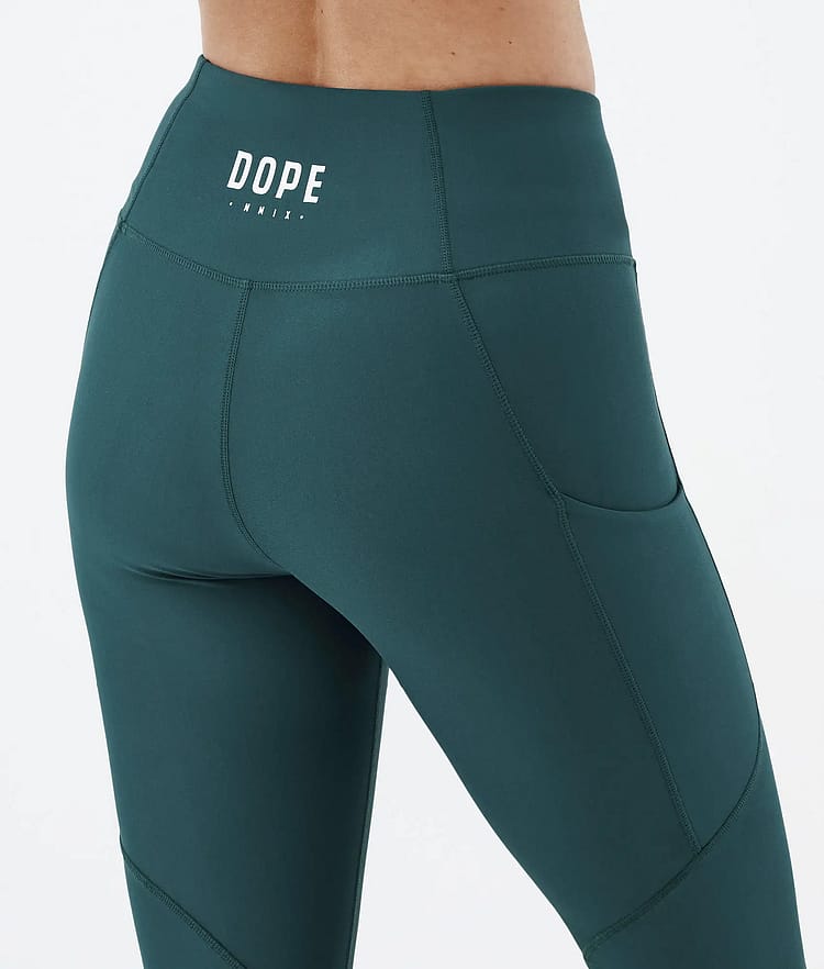Dope Lofty Tech Leggings Damen Bottle Green, Bild 7 von 8