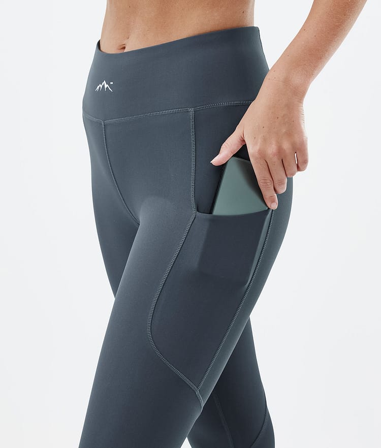 Dope Lofty Tech Leggings Damen Metal Blue