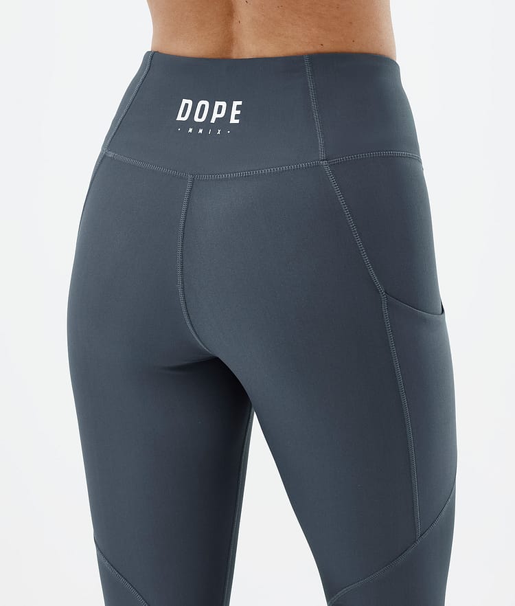 Dope Lofty Tech Leggings Damen Metal Blue, Bild 7 von 8