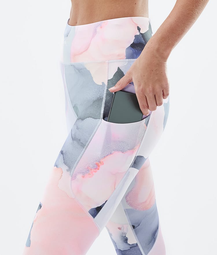 Dope Lofty Tech Leggings Damen Blot Peach