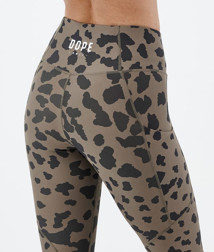 Dope Lofty Tech Leggings Damen Dots