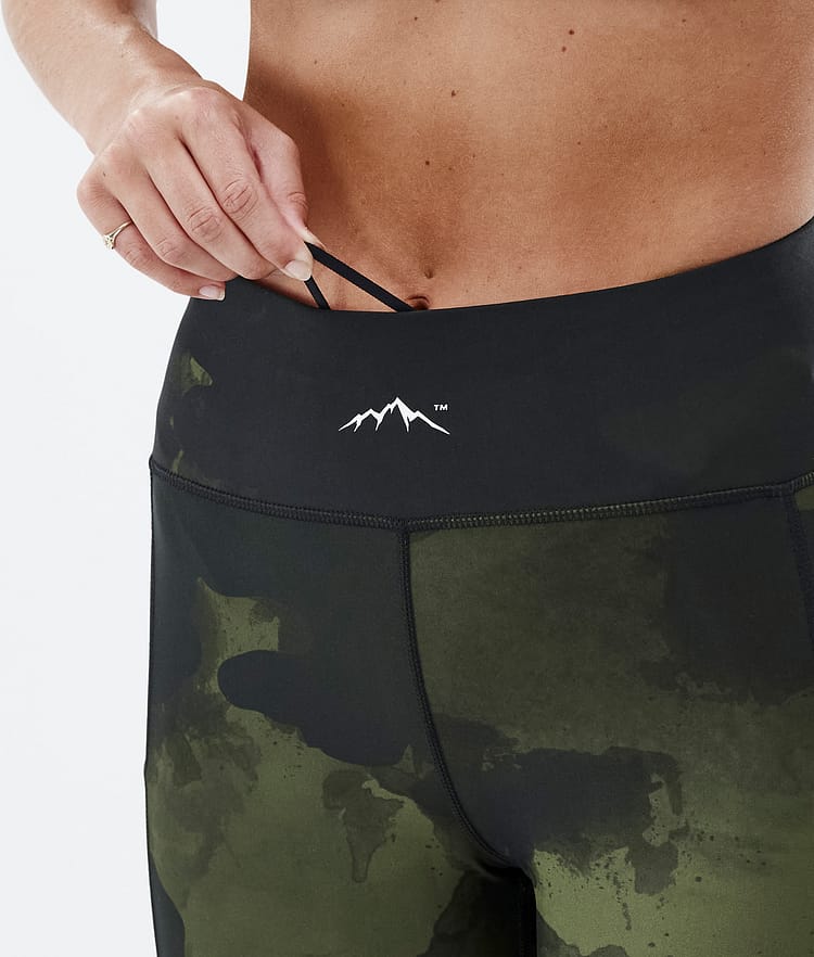 Dope Lofty Tech Leggings Damen Green Camo, Bild 6 von 8
